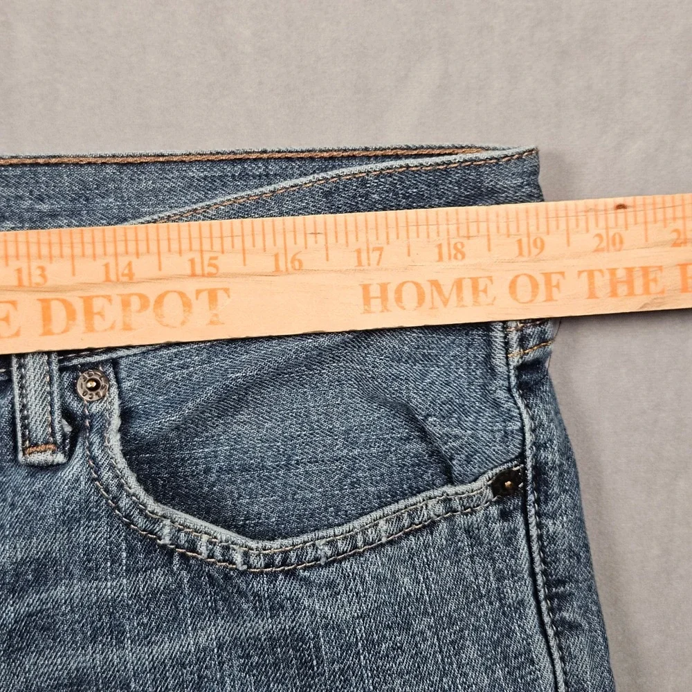Levi's 527 Bootcut Jeans Mens 36x32 (Actual 38x32) Blue Slim Fit Denim Low Rise